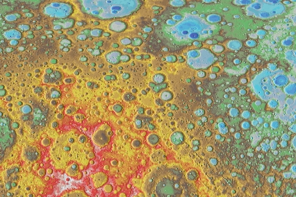 Viewing WAC Color Shaded Relief