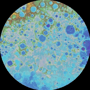 Viewing WAC Color Shaded Relief
